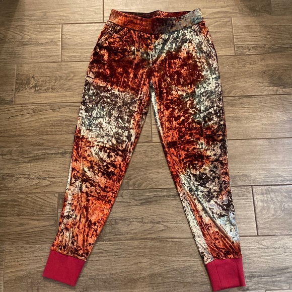 NWOT - cozy, velvety holiday lounge pants - Picture 1 of 5